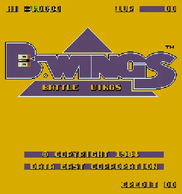 B-Wings (Japan) screen shot title